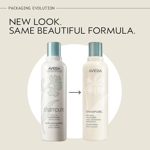Aveda Shampure Nurturing Conditioner for Fine to Medium Hair - Lightweight Formula for Shine & Detangling | Calming Lavender & Ylang Ylang Aroma | 98% Naturally Derived