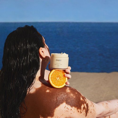 OUAI Body Cream - Hydrating Whipped Formula with Cupuaçu Butter & Coconut Oil | 7.5 Oz for Soft, Glowing Skin
