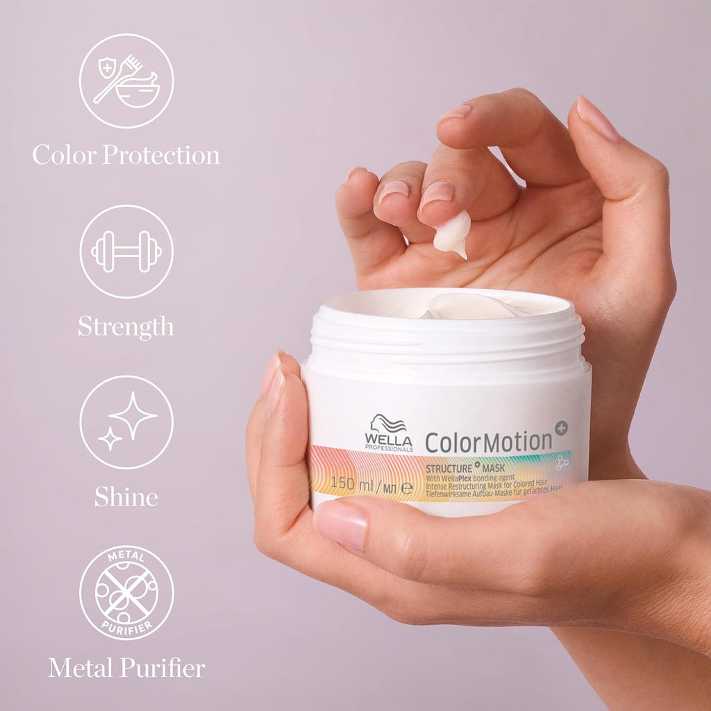 Wella Professionals ColorMotion+ Bonding Mask - Intense Deep Conditioning Treatment for Stronger Hair