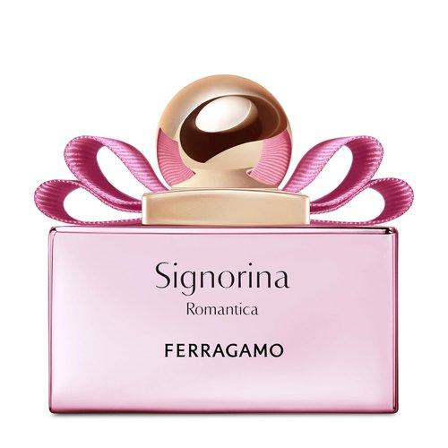 FERRAGAMO Signorina Romantica Eau de Parfum - Elegant Women's Perfume Spray | 3.4 Fl Oz