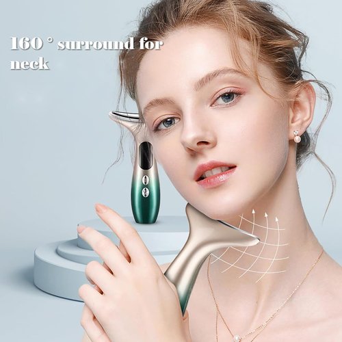 2 Face/Face Evolution, Stimulator, Transcutaneous Electrical, Aesthetic Purposes, Face Massager Red Light Therapy Wand Face and Neck Massager