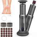 Electric Foot Callus Remover Cordless Electric Foot Filer Kit with 6Speeds Chagring Dock Callus Remover for Women Men Feet and Nail(Black)