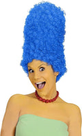 My Costume Wigs Cartoon Marg Simpson Blue Beehive, Dress UP, Halloween, Party One Size