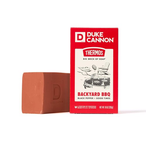 Duke Cannon Big Brick Bar Soap - Backyard BBQ Scent, Extra Large 10 oz for Men