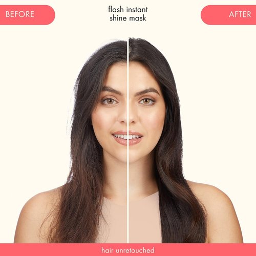 Amika Flash Instant Shine Mask - Nourishing Hair Treatment for Brilliant Shine | 8 oz