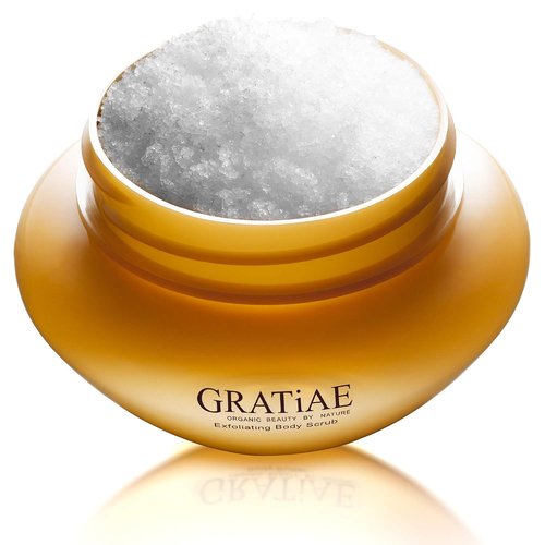 Gratiae Organics Exfoliating Body Scrub - Passion Fruit & Lime for All Skin Types | 8.5 Fl Oz