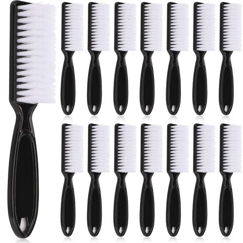 Patelai 15 Pieces Nail Brush Handle Grip for Cleaning Fingernails Toes Scrub Manicure Pedicure(Black)