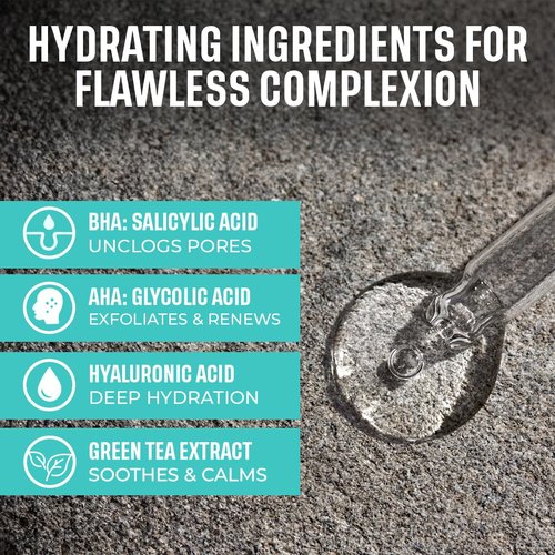 Paula's Choice 2% BHA AHA Liquid Exfoliant - Salicylic Acid Serum for Pore Minimizing & Hydration | 2oz