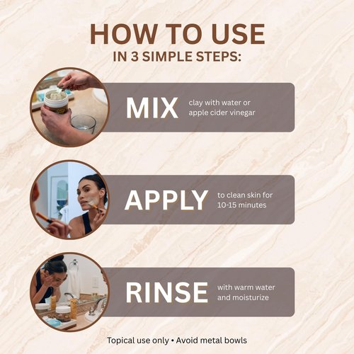Amish Farms Kaolin Clay Mask for Face – Gentle Facial Clay Mud Mask with All Natural Kaolin & Calcium Bentonite | Face & Body | 16 oz | Made in USA