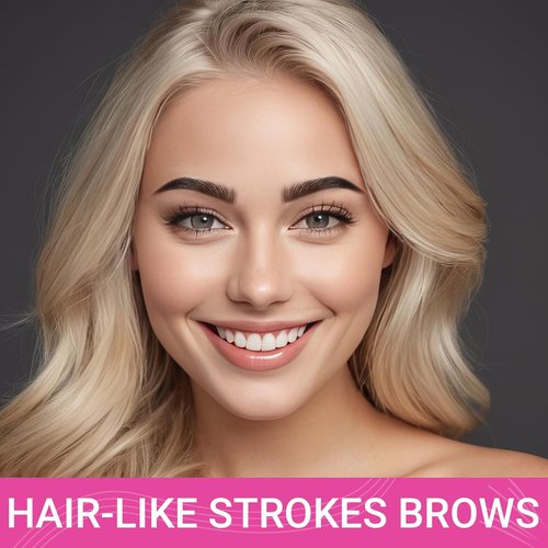 iMethod Eyebrow Pen - 2-in-1 Eyebrow Pencil with 4-Fork Tip & Brush Tip for Natural Brows | Light Brown