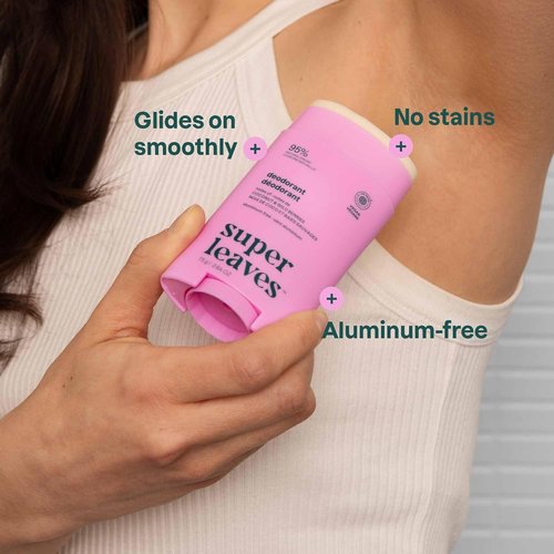ATTITUDE Aluminum Free Deodorant - Natural Ingredients, EWG Verified, Vegan Coconut & Wild Berries | 2.64 Oz