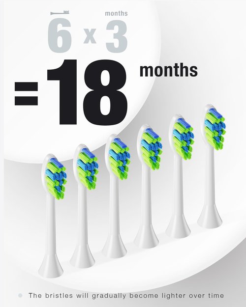 7AM2M Sonic Electric Toothbrush with 6 Brush Heads for Adults&Kids, One Charge for 120 Days, Wireless Fast Charge, 5 Modes, 40000VPM Powered Toothbrush, 2 Minutes Built in Smart Timer -Pink