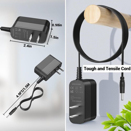 5 V Power Supply for Remington Shaver Charger Cord for Remington Beard Trimmer PG6025 PG250 PG525 PG6145 PG6155 PG6135 PG6015 PG6060 MB4040 MB4045 Shaver for Men Charger for Remington Replacement