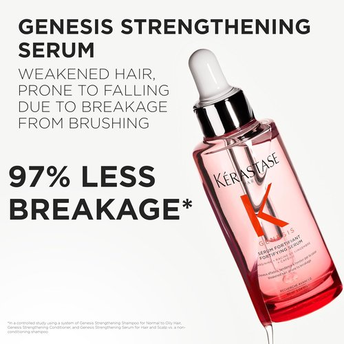 Kerastase Genesis Hair Serum - Daily Strengthening Treatment for Weak, Damaged Hair | Nourishes & Reinforces | Silicone-Free
