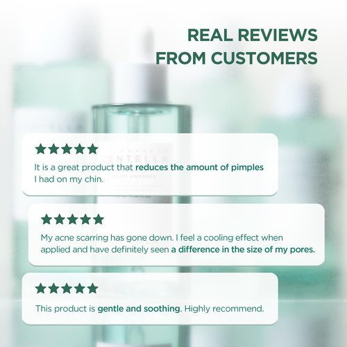 SKIN1004 Tea-Trica Relief Ampoule, Face Serum with Tea Tree & Centella, Facial Serum for Soothing & Hydrating, Lightweight Centella Ampoule for Fast-Absorbing, Korean Skin Care, 3.38 fl.oz /100ml