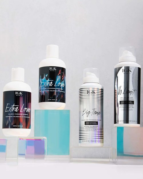 IGK No Limit Volumizing Spray - Root Lift & Full-Body Hair Spray for Lasting Volume & Shine