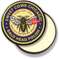Bald Head Polish: Mens Aftershave Polish for Men, Waterproof Moisturizer for Bald Heads, Great for Father's Day, Christmas, Holiday, (2.0 oz) Travel Size