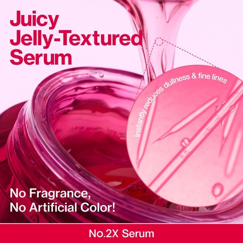 Numbuzin No.2X Rose PDRN Collagen Plumping Serum - Firming & Hydrating Korean Skincare | 1.01 fl oz (30ml)