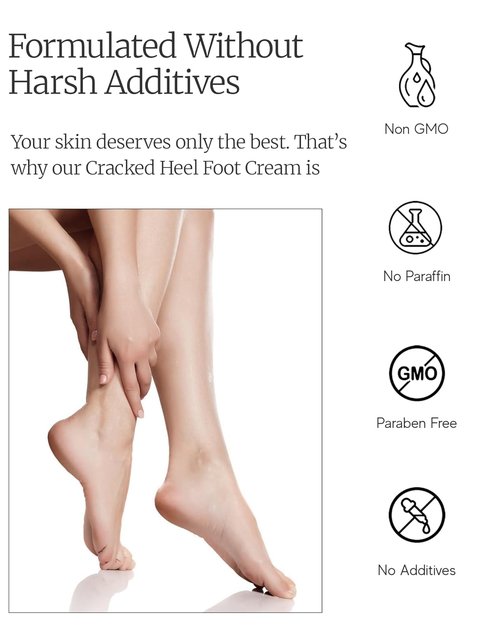 AEOLIS 10% Urea Foot Cream - Deep Moisturizing Treatment for Cracked Heels | 2.03 fl oz with Beeswax, Shea Butter & Aloe Vera