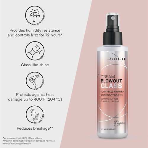 Dream Blowout Glass 72-Hour Frizz Fighter - Humidity Control & Glass-Like Shine for All Hair Types
