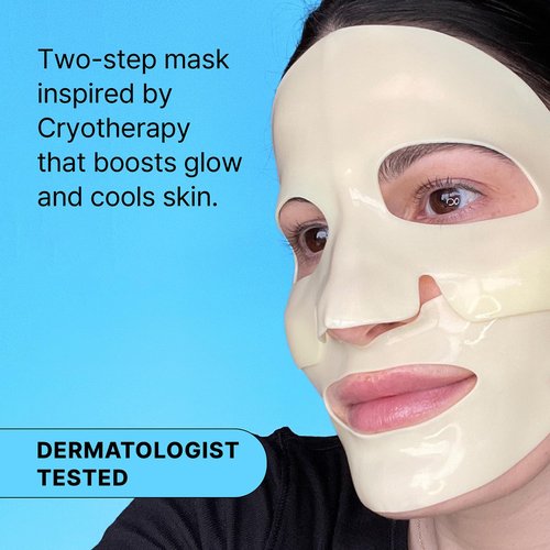 Dr.Jart+ Cryo Rubber Brightening Korean Face Mask with Niacinamide| Korean Skin Care | Travel Size (Pack of 2)
