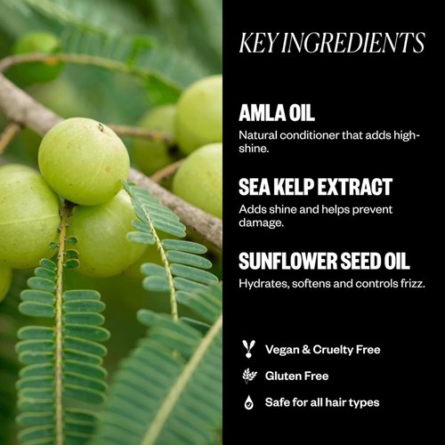 IGK Expensive Amla Oil Gloss Treatment - Strengthens & Softens Hair | UV Protection | 1.7 oz