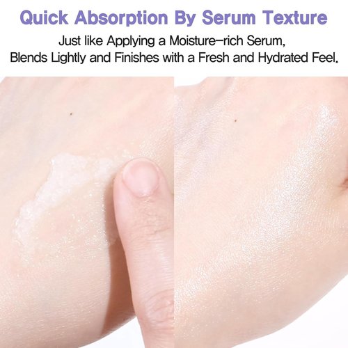 espoir Water Splash Sun Serum SPF50+ PA+++│3,000ppm Caffeine for Reducing Puffiness & Enhancing Skin Elasticity, Non-Oily Hydrating Sunscreen for Daily use, Easy-to-Use, Vegan, 1.69 Fl Oz.