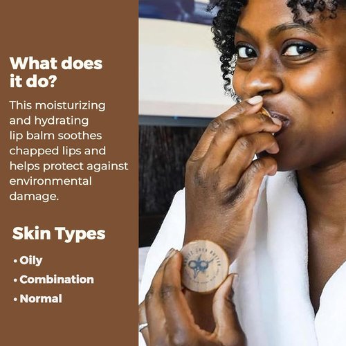 Karité Nourishing Lip Balm - Intense Moisturizer with Shea Butter & Jojoba Oil | Dermatologist-Approved, Cruelty-Free