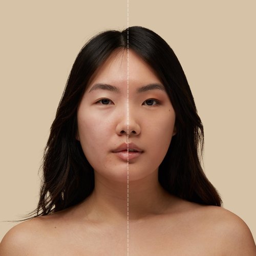Sigma Beauty Skin Perfector – Hydrating Skin Tint Foundation for Lightweight, Buildable Coverage, With Hyaluronic Acid, Niacinamide Serum, and More (3 Medium Golden Tint, 1.12oz)