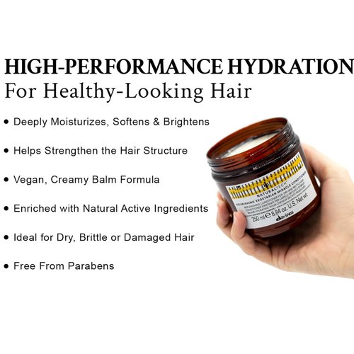 Davines Naturaltech Nourishing Conditioner | Hydrating & Restructuring for Dry Hair - 8.45 Fl Oz