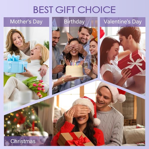 Pedicure Kit For Feet 4pcs Foot Spa Kit For Christmas Birthday Valentine's Women Men Gift Lavender Feet Care Kit for Dry Cracked Foot Soak Salt Foot Callus Remover Gel Foot File Foot Cream