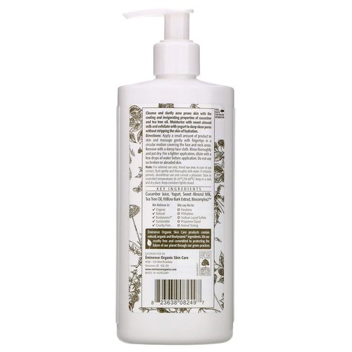 Eminence Clear Skin Probiotic Cleanser - Deep Cleansing Formula | 8.4 Ounce