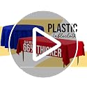 Premium Navy Blue Round Disposable Tablecloth 84 Inch, 6 Pack - Thicker & Tear-Resistant