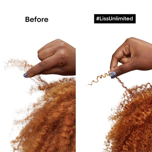 L'Oréal Professionnel Paris Liss Unlimited Mask - Long-Lasting Frizz Control & Humidity Protection with Prokeratin
