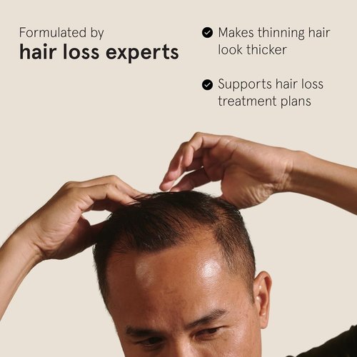 Keeps Thickening Pomade for Men - Medium Hold Matte Finish Styling - Biotin Formula for Fuller Hair - 3 Oz Travel Size