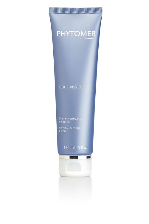 Phytomer Doux Visage Velvet Facial Cleansing Cream - Gentle Cleanser & Makeup Remover for Soft, Hydrated Skin | 150ml