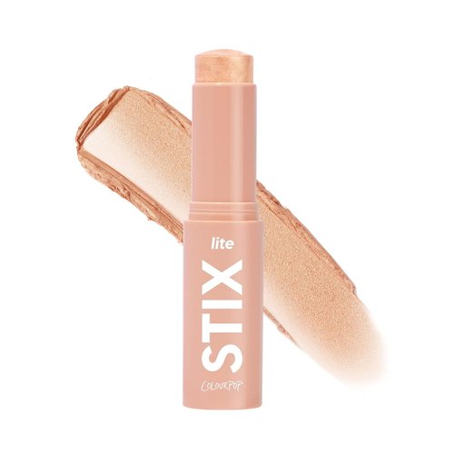 ColourPop Lite Stix Cream Highlighter - Blendable Luminous Makeup for Dewy Finish - Long-Lasting & Portable - Molten Hot (0.33 oz)