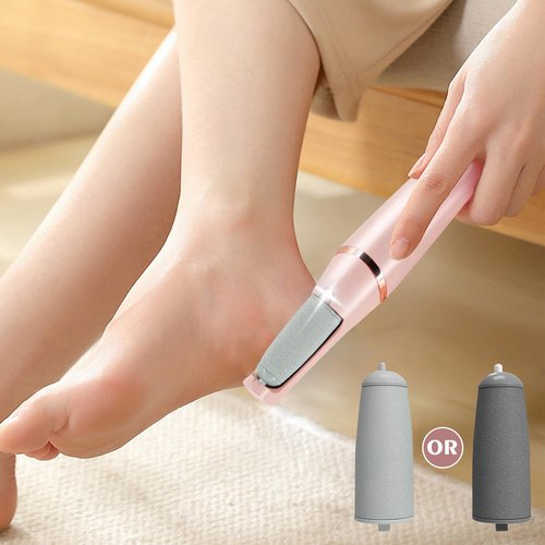 IRILEKI 6 Pcs Pedicures Replacement Heads for Flawless Pedi, Electric Tool Foot File, Electric Callus Remover Pedi Replacement Roller Head fit Finishing Touch(Compatible with Most Similar Models)