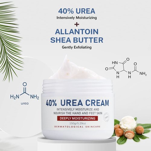 BERVEAL Urea Cream, 40 percent Foot Care Lotion for Cracked Heels,Cracked Heels, Ultra,Rough, Dry, Calloused Feet,Softening Rough skin on feet 5.29 fl.oz for All Skin