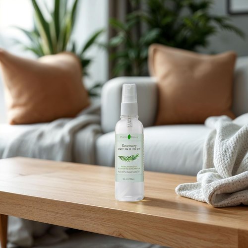 Rosemary | Natural Linen & Room Spray - 100% Pure Rosemary Essential Oil for Relaxing Home Fragrance (4.06 fl oz)