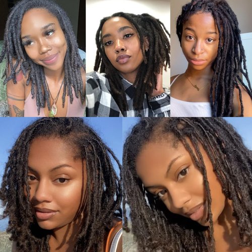 Afro Kinkys Bulk Human Hair for Dreadlock Extensions Repair Locs, Twists Braids 10 Inch 30g/Bundle Tight Afro Kinky Bulk Hair 100% Human Hair can be bleached and dyed (10 Inch Natural Black Pack of 2)