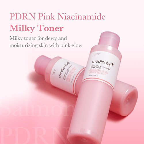 Medicube PDRN Toner - Hydrating Salmon DNA Milky Toner with Ceramide & Peptide | 5.07 fl. oz | Korean Skincare