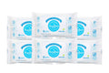 Handzies Natural Soap and Water Cleansing Towelettes- Free&Clear- 12ct Travel Pack- Bundle of 6 (72 total towelettes)