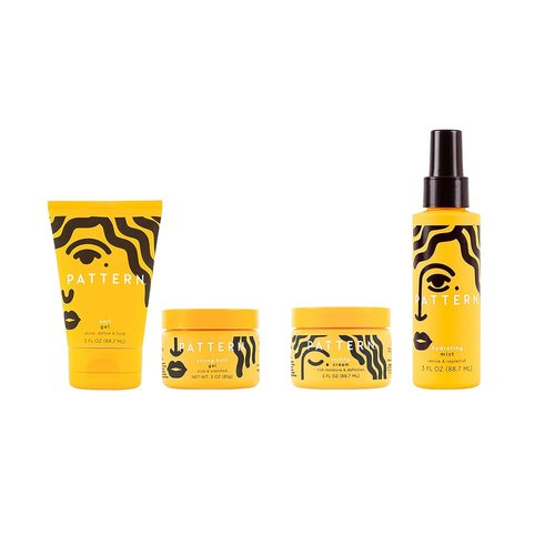 PATTERN Beauty Mini Stylers Kit - Hydrating Mist, Curl Gel & Cream for Curly Textured Hair | 3 Fl Oz