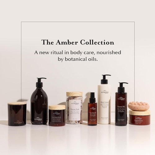 A LA MAISON Whipped Body Butter - Jasmine & Santal - Ultra-Rich Shea Moisturizer for Dry Skin - 6.7 oz