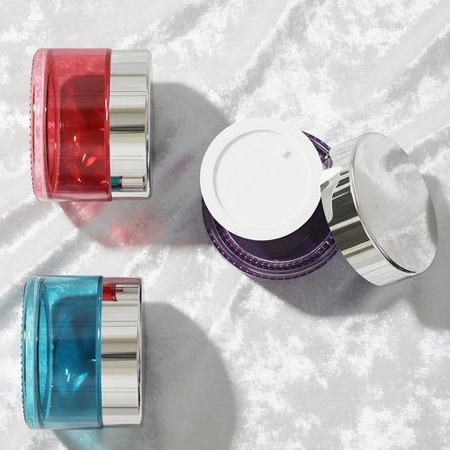 3Pack 1 oz Small Glass Jars with Lids, Travel Jars with Inner Liners,1 Ounce Travel Containers for Toiletries Cosmetics Containers,Cream Lotion,Body Scrub (3 Pack (1oz))