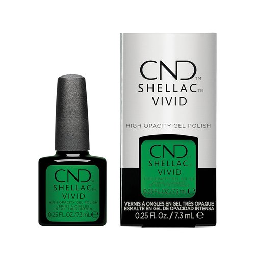 CND Shellac™ Gel Polish - Vivid High Opacity Color | 0.25 Fl Oz for Long-Lasting Shine