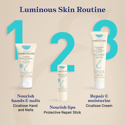Embryolisse Cicalisse Hand and Nail Cream - Soothes Dry Skin & Strengthens Nails, 1.01 Fl Oz