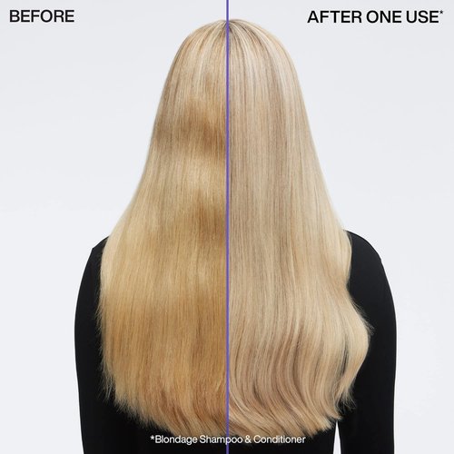 Redken Blondage Purple Conditioner - Tones & Moisturizes Brassy Blonde Hair | 8.5 oz