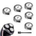 HQ8 Replacement Heads Compatible with Philips Norelco Aquatec Shaving Head Razor, Blades for PT730 AT880 AT811, 6-pc Pack